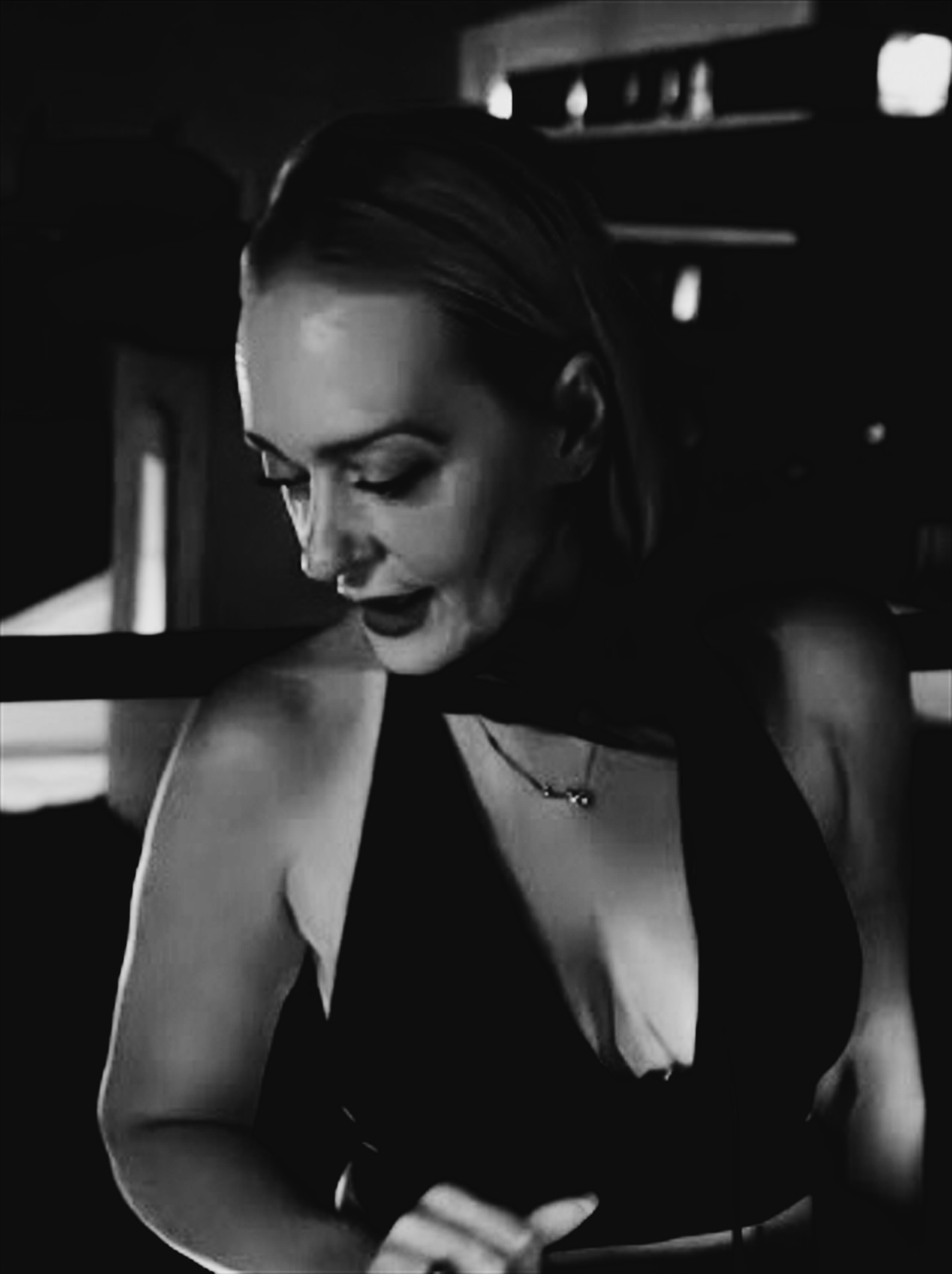 Ilka Lichi — black and white portrait